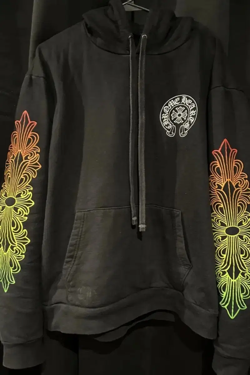 Chrome Hearts Gradient Floral Hoodie