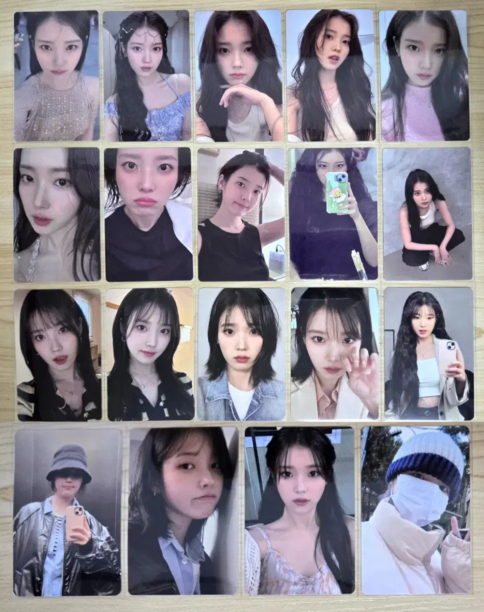 IU photocard bulk sell collect book 7Kit