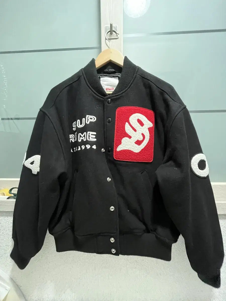 [S] Supreme Tourist Varsity Jacket