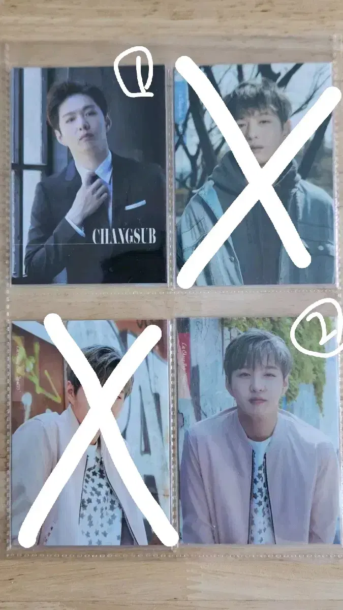 Changsub Japan photocard 2.0 each unstanning wts