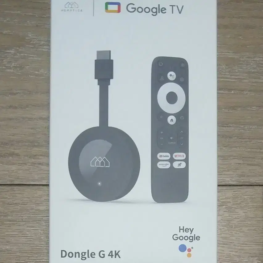 (단순개봉)Google TV 스마트 Dongle G 4K HD 호매틱스