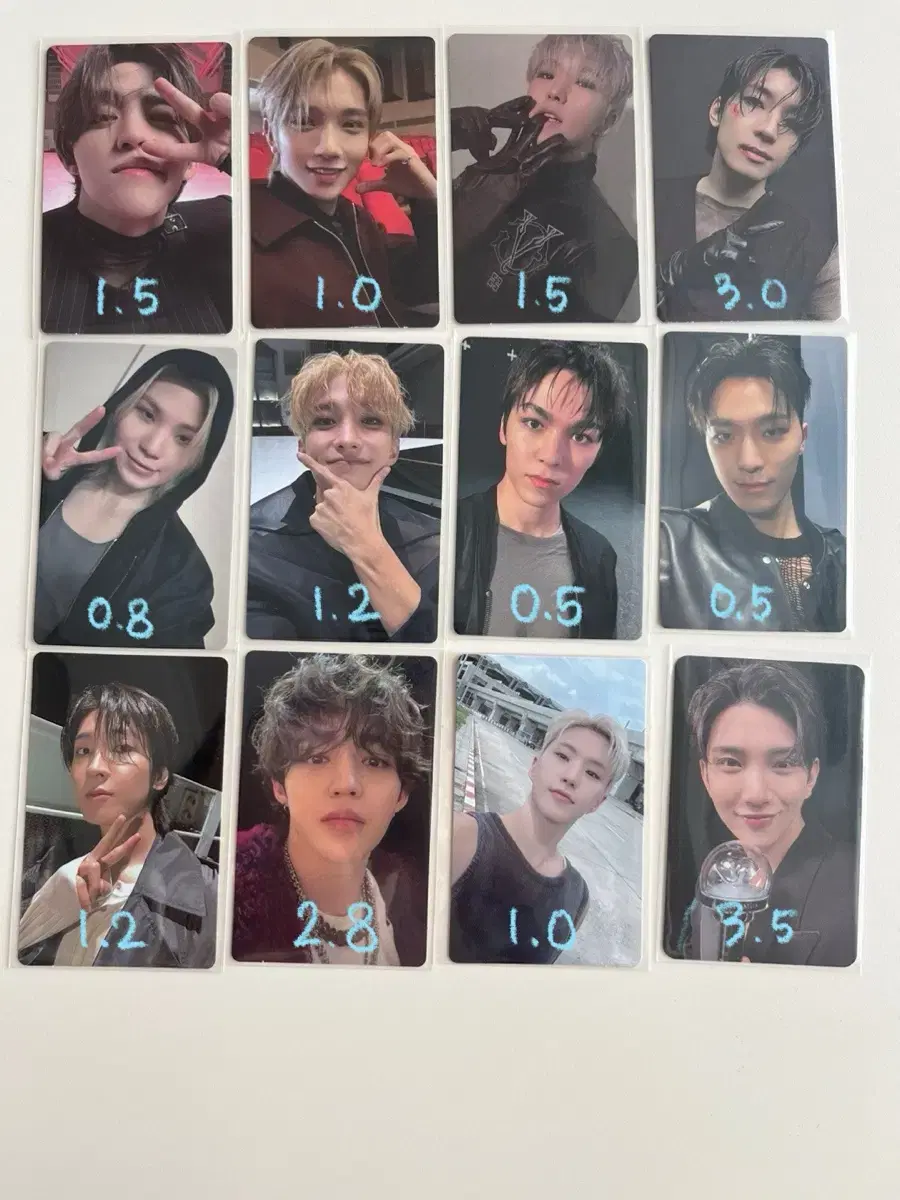 seventeen coopshuashuajeonghan jeonggyumminkyuwonwoo hoshi vernondie8 photocard sell transfer