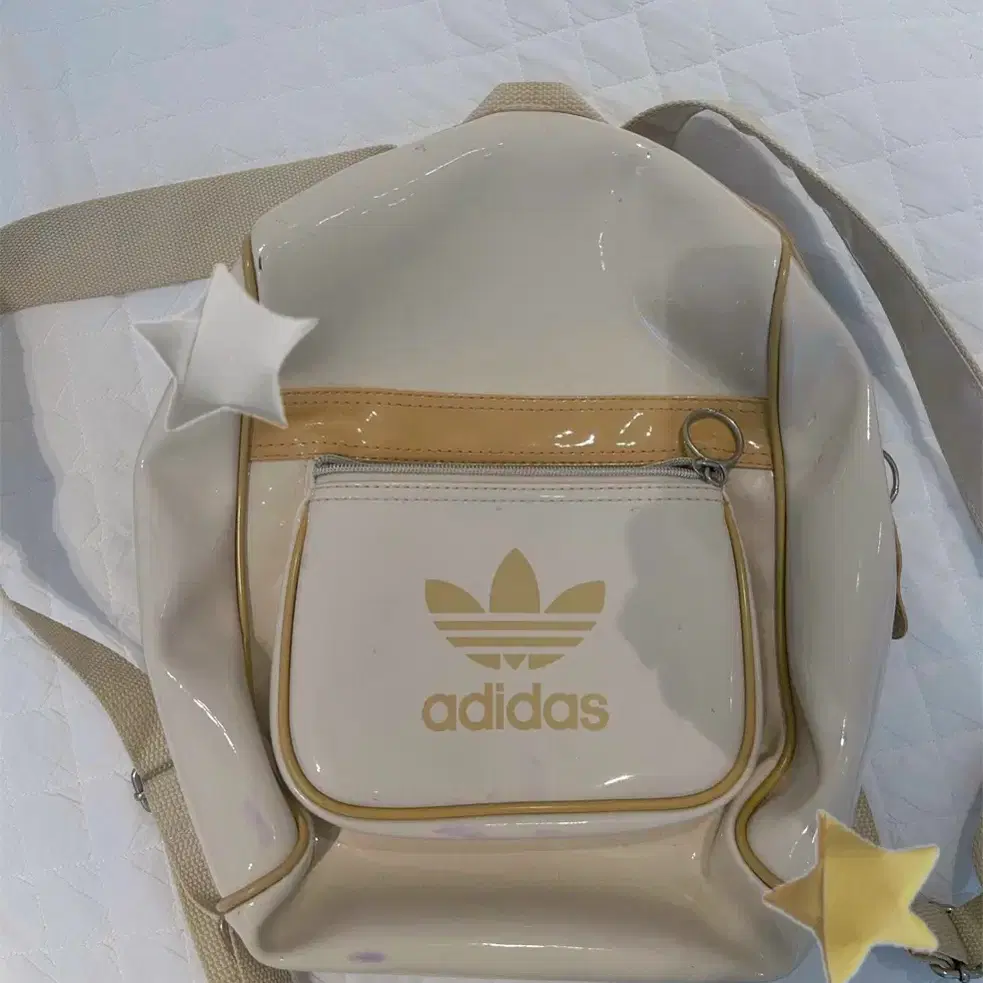 아디다스 adidas stc vintage 빈티지 가방 베이지