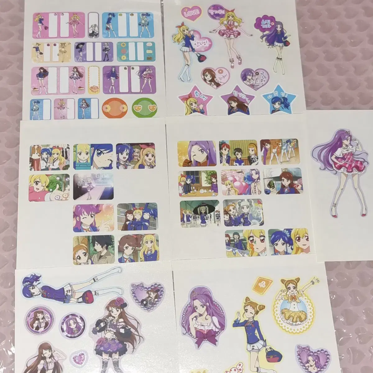 I.M. Star Aikatsu sticker bulk Classic Phrases