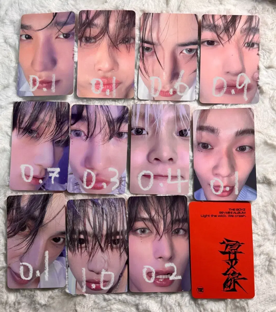 The Boyz @TheBoyz unreleased photocard wts