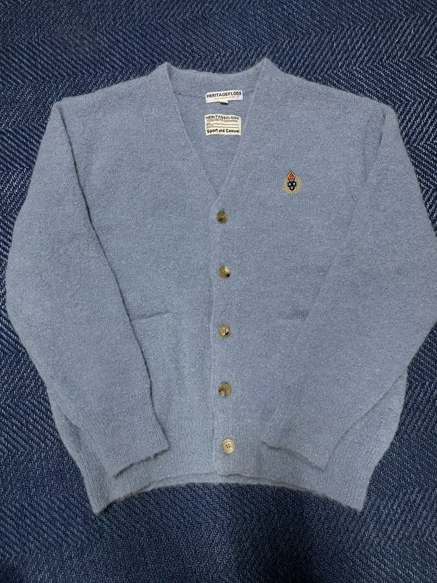 Heritage Floss Alpaca Cardigan L(105)