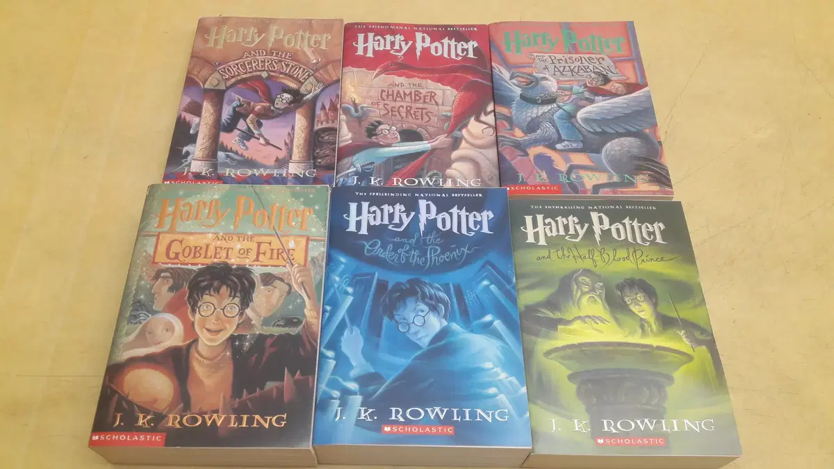 Scholastic HARRY POTTER 1~6부