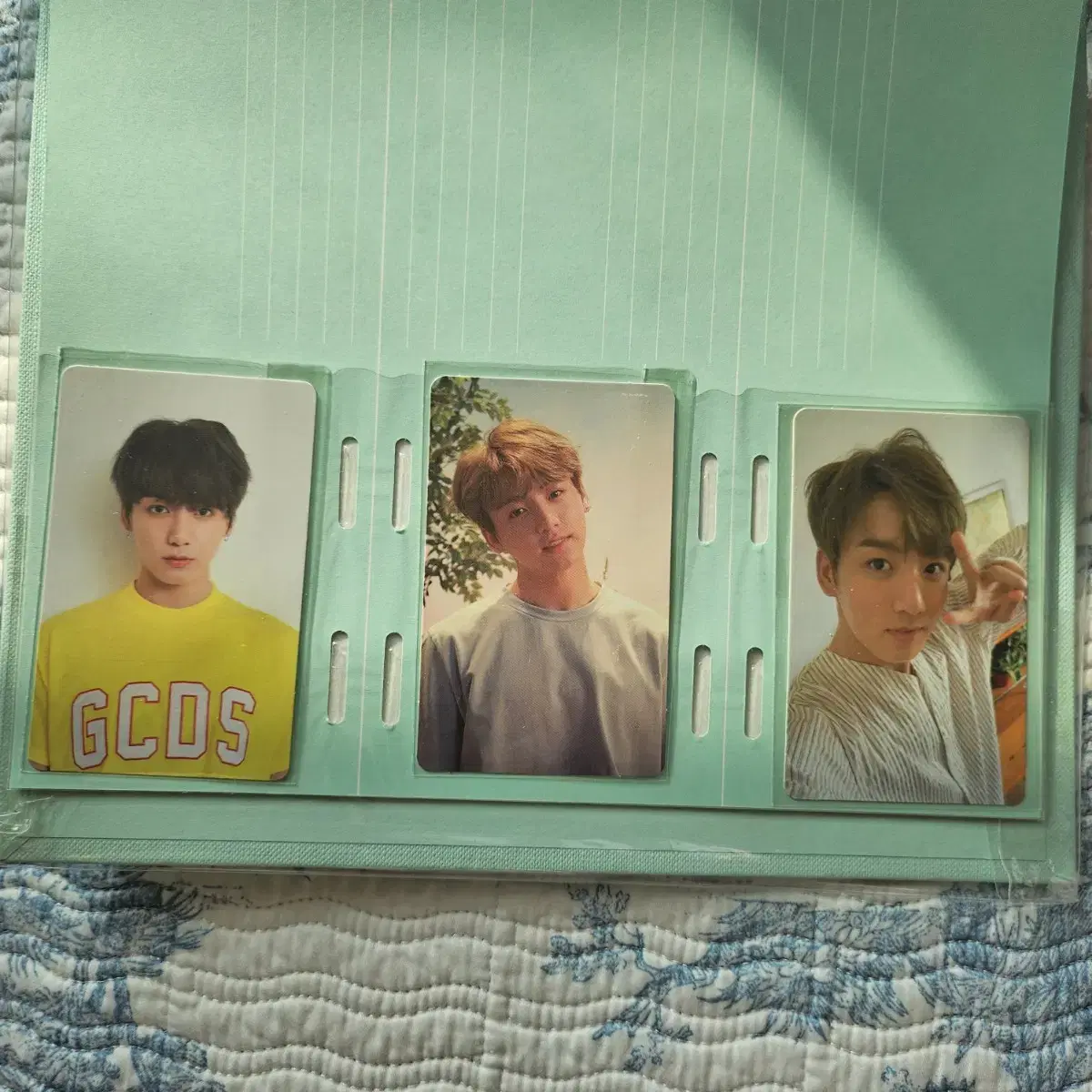 bangtan jungkook photocards