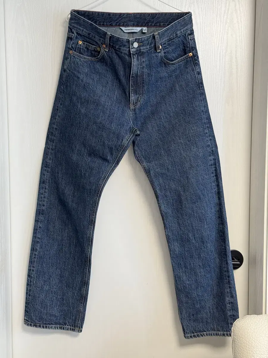 [Size M] Uniformbridge Comfort Denim Pants Indigo Washed