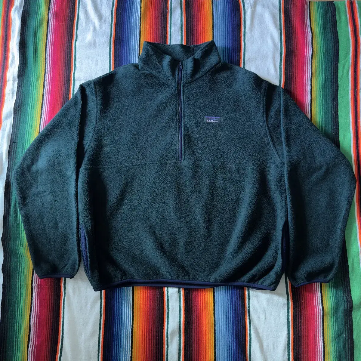 80s L.L.Bean Pullover Fleece Jacket