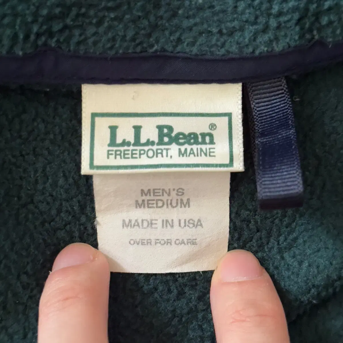 80s L.L.Bean Pullover Fleece Jacket