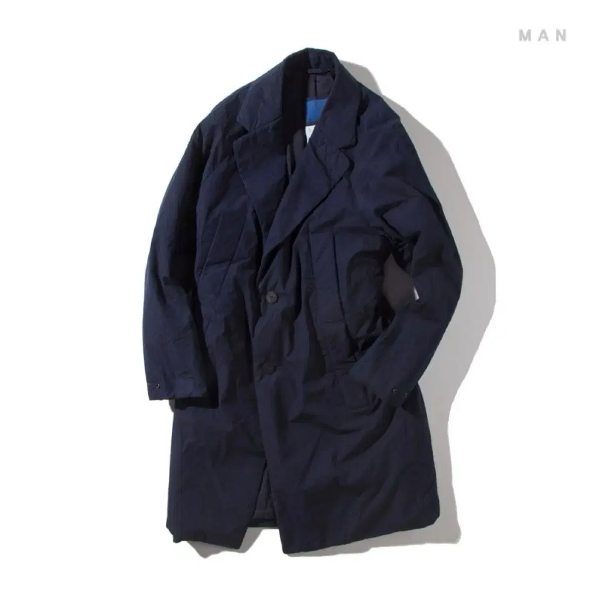 Document Indigo Padded Coat / XL