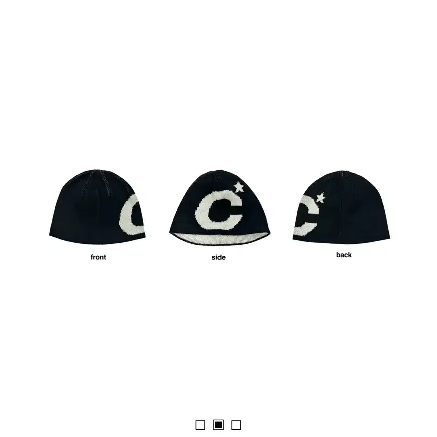 지초이 비니 jichoi C-STAR BEANIE (blue grey)