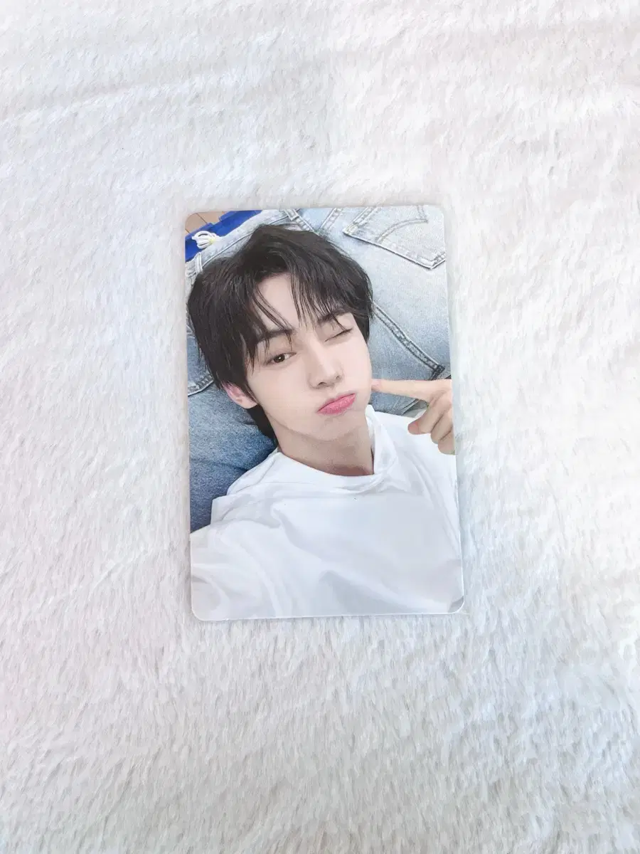 TWS Hanjin Summerbeat CU photocard unreleased photocard pre-order benefit WTS