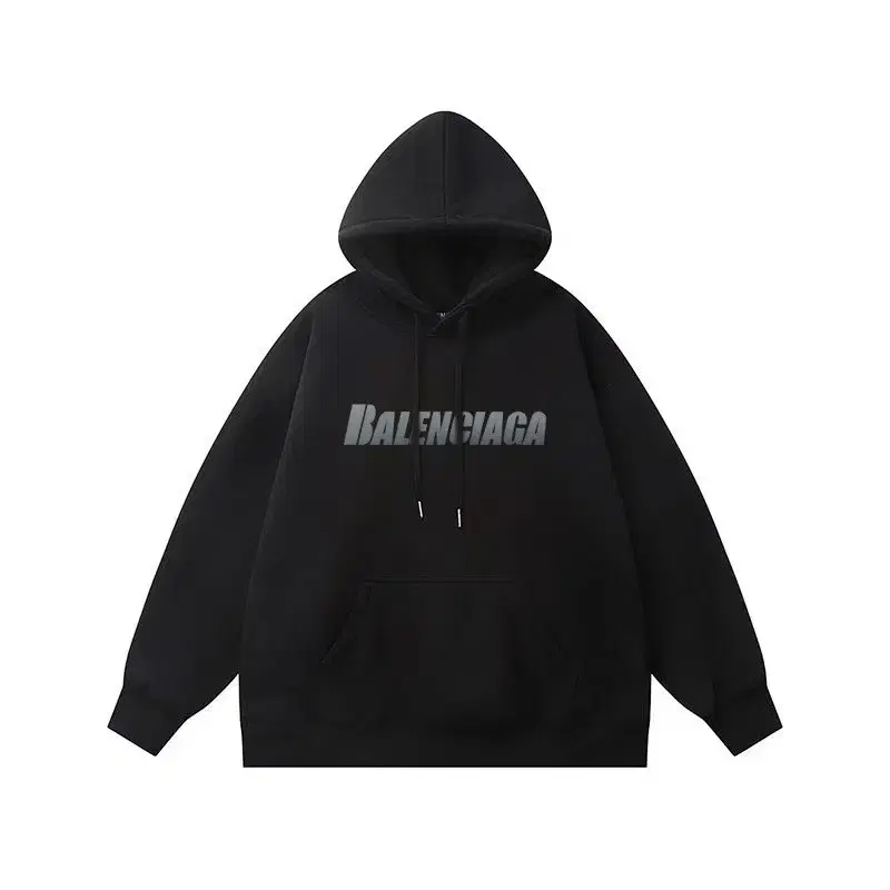 Balenciag발렌시아가 남녀공용 그레이디언트 로고 후드 스웨트셔츠M