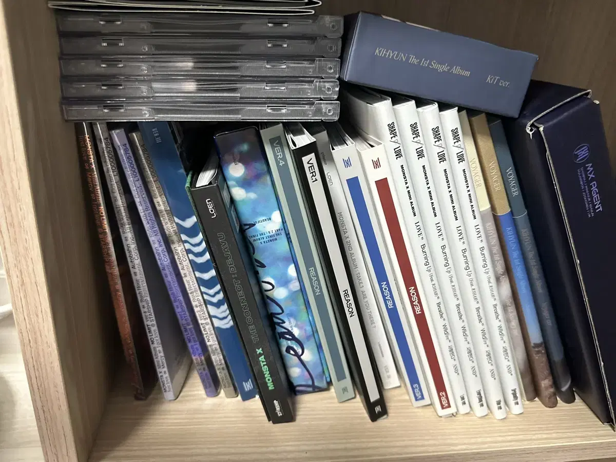 Monstax unsealed albums in bulk