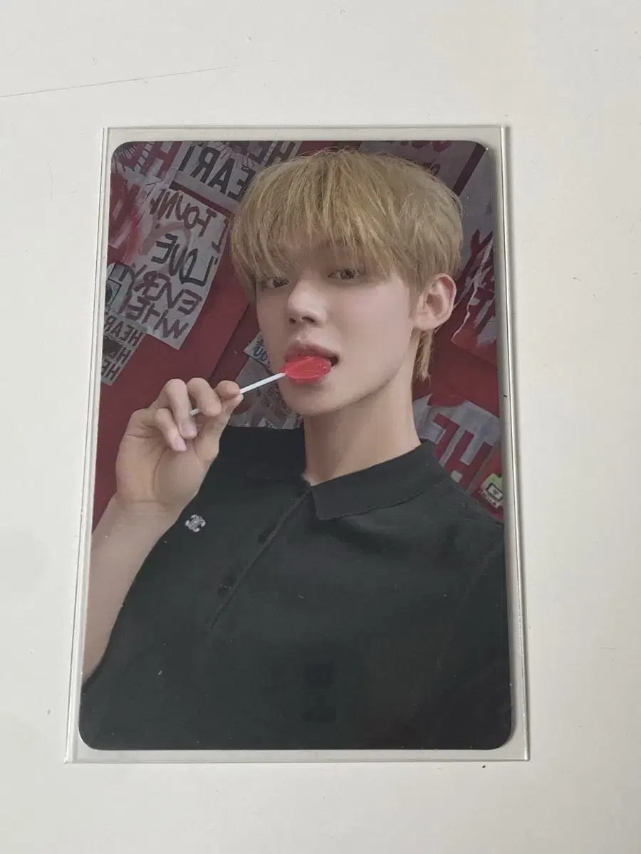 Tubatu Sanctuary Rubber yeonjun photocard