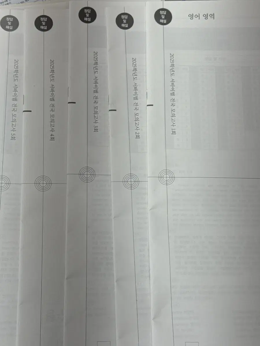 2025 시대인재 영어 서바이벌 일괄