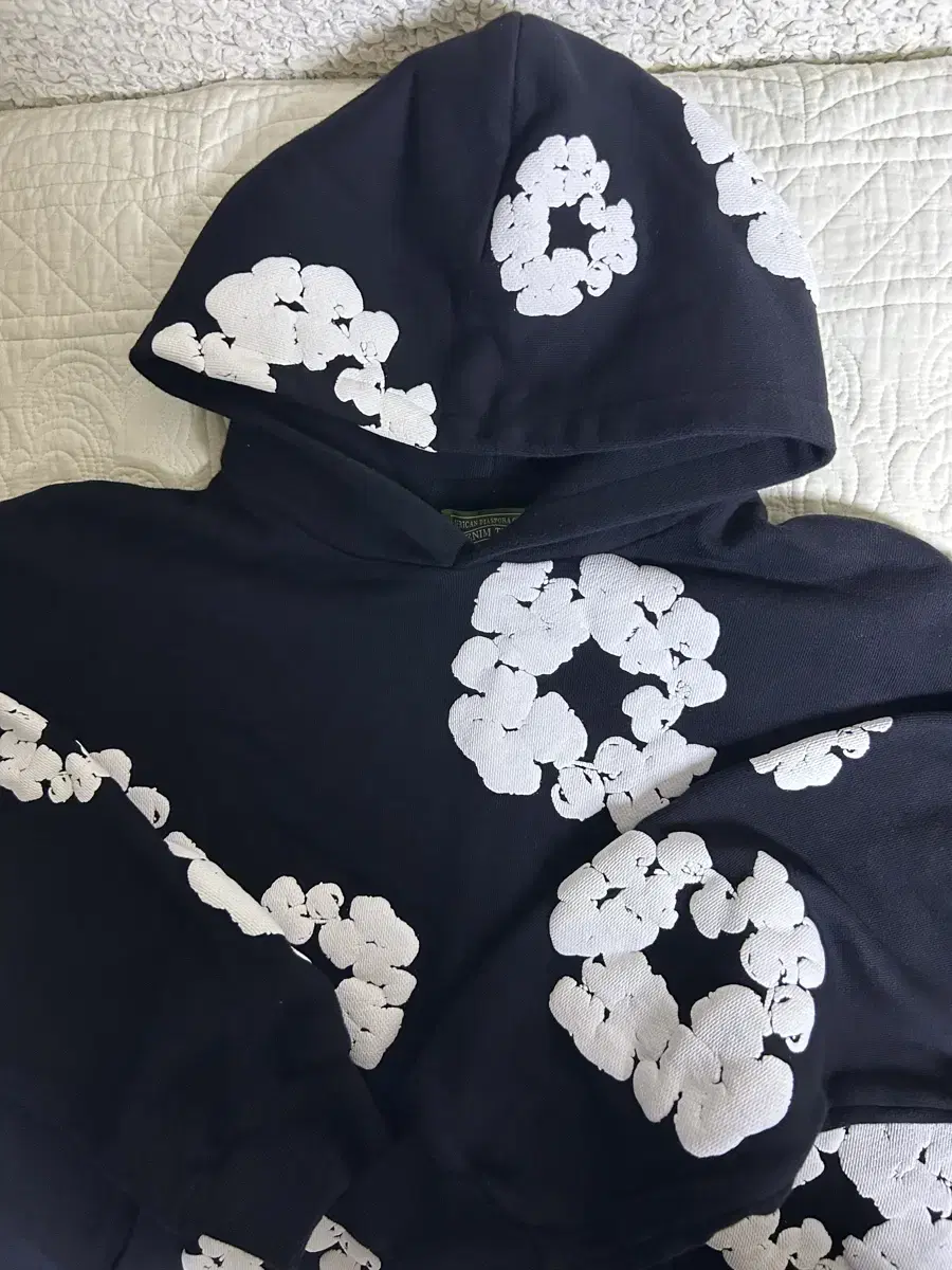 (국내배송,가격제안 받습니다)Denim Tears Hoodie Black XL