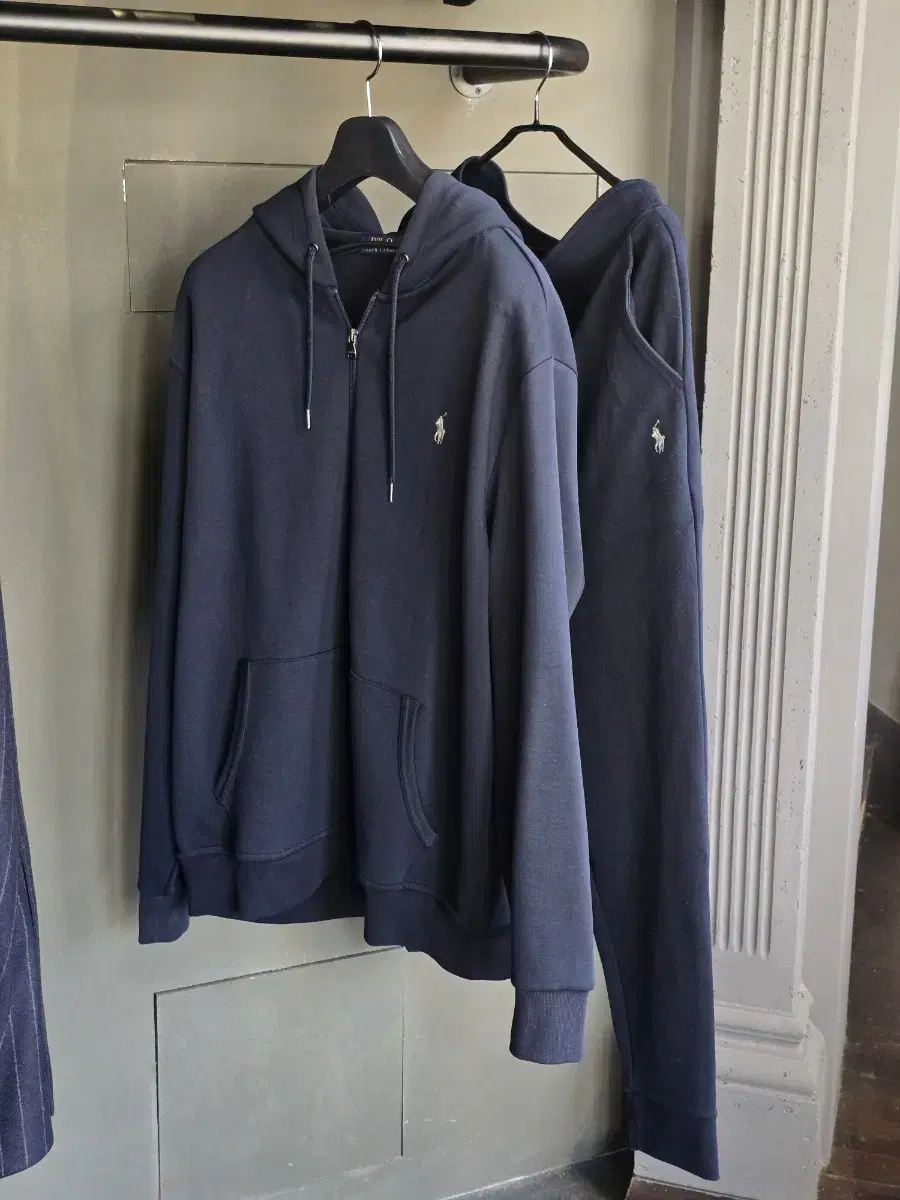 Polo Navy HoodieSetup ( XL,M)