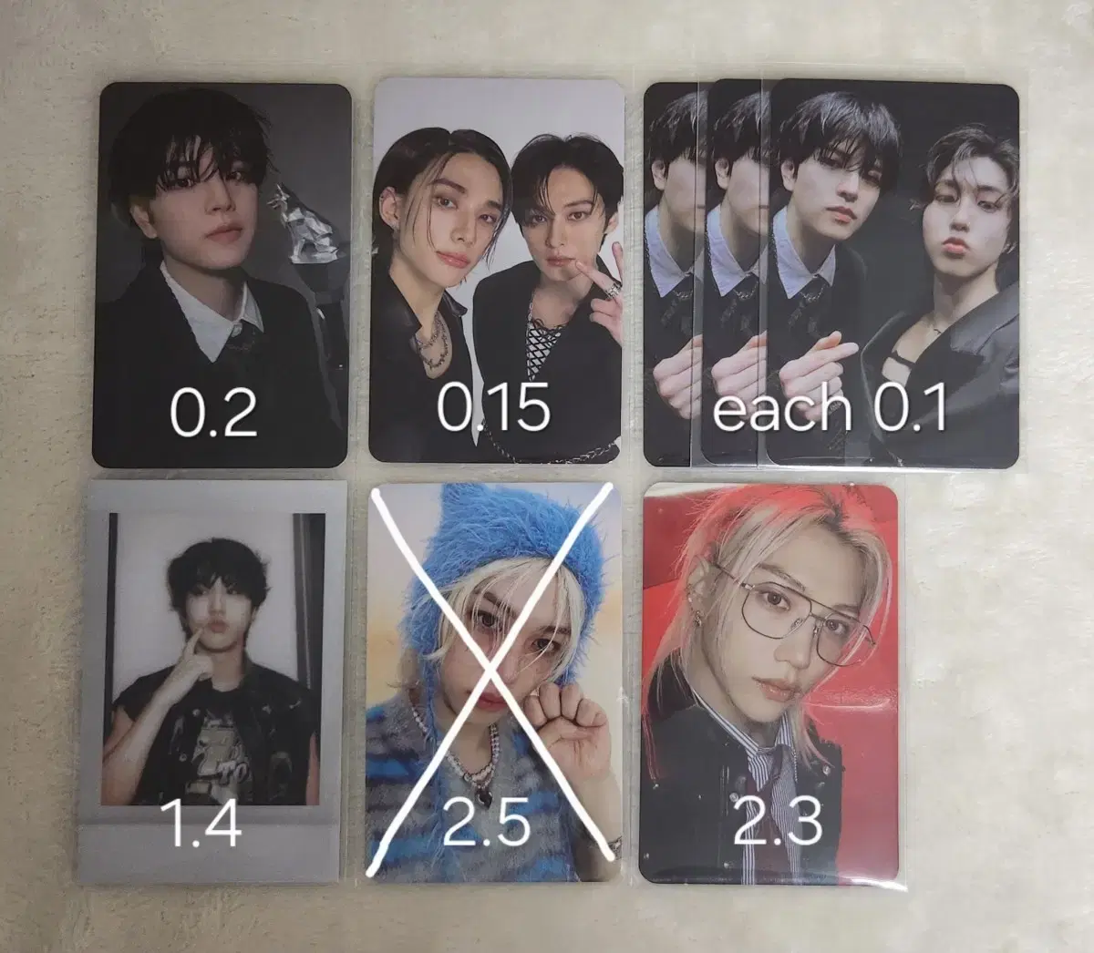 skz ate photocard wts seungmin hyunjin lee know han felix