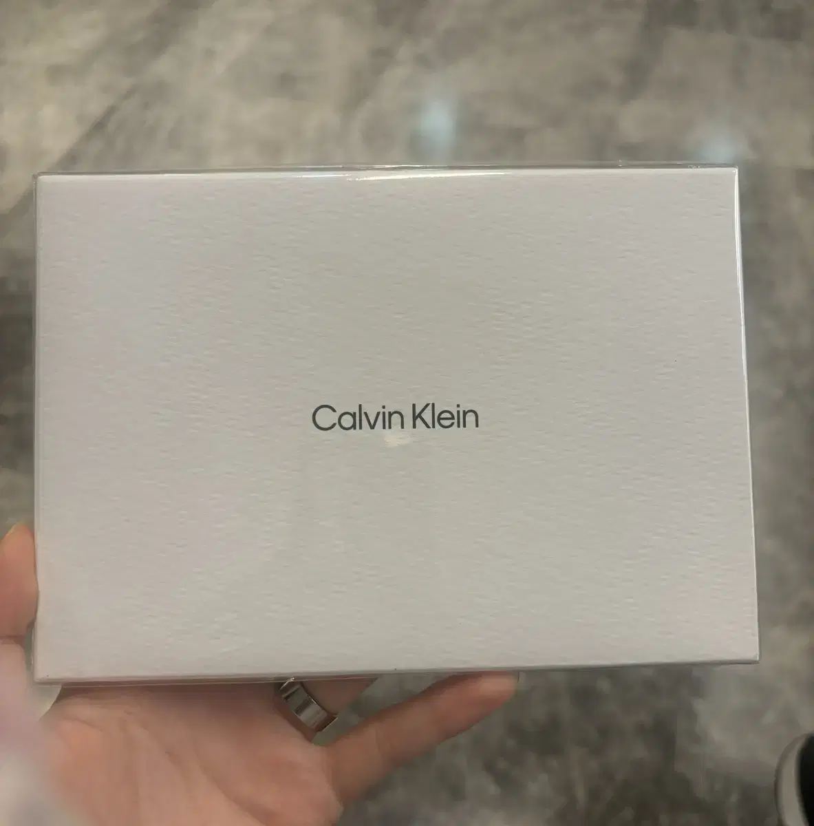 New Jeans Calvin Klein postcard sticker Unsealed