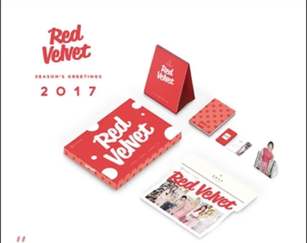 2017 red velvet season's greetings sealed Sell