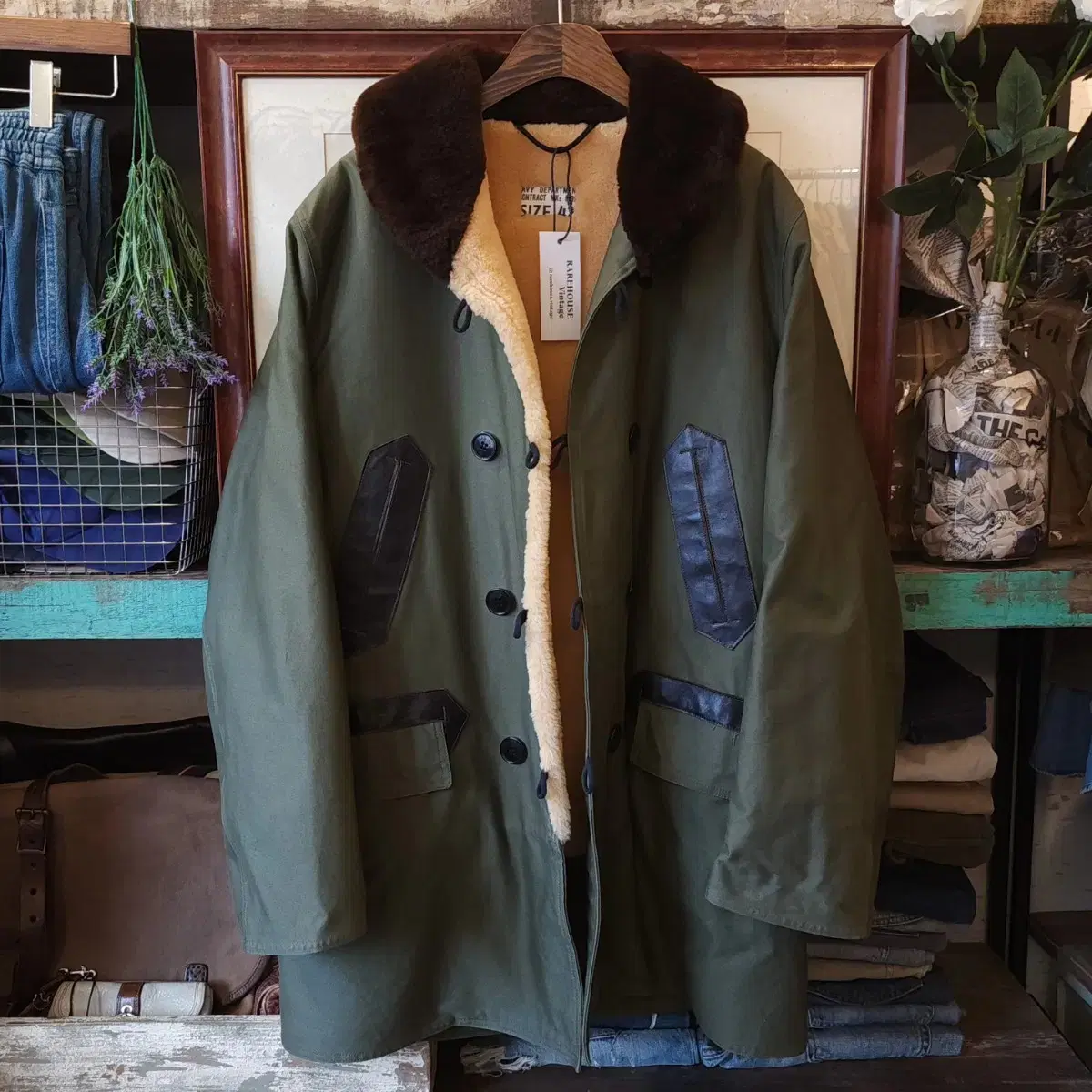 THE REAL McCOY's エクストリームウェザー デッキコート 36 The