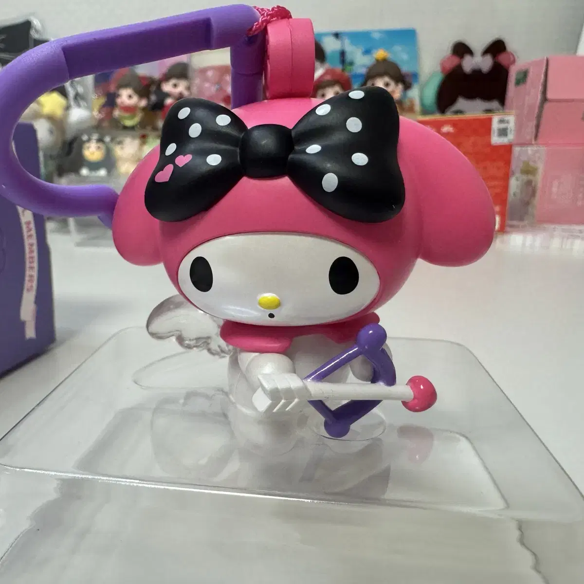 [New in the box] My Melody Figurine Keyring