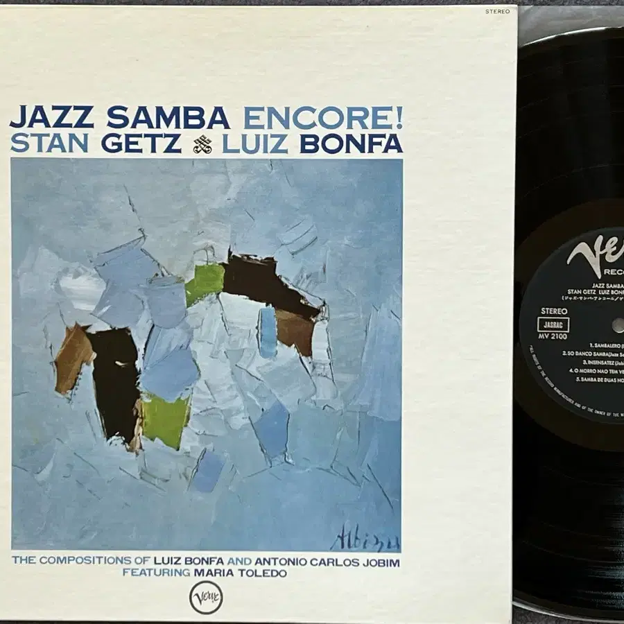 LP : Stan Getz & Luiz Bonfa - Jazz Samba