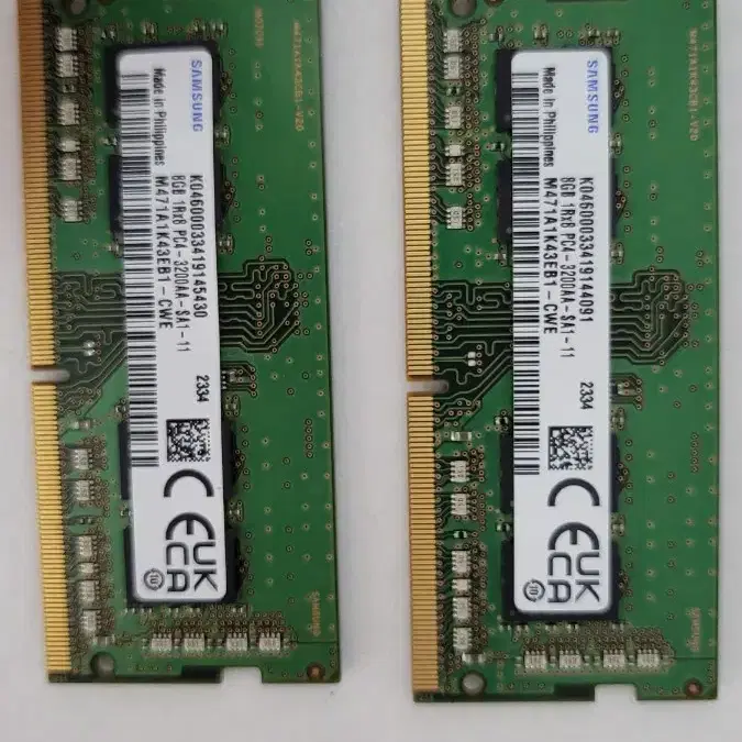 삼성DDR4-8GX2개 노트북용(8gx2)