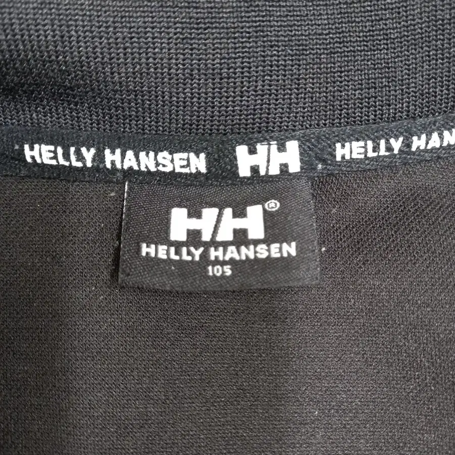 XL105 HELLY HANSEN 봄가을용 트레이닝상의 블랙 XL-349