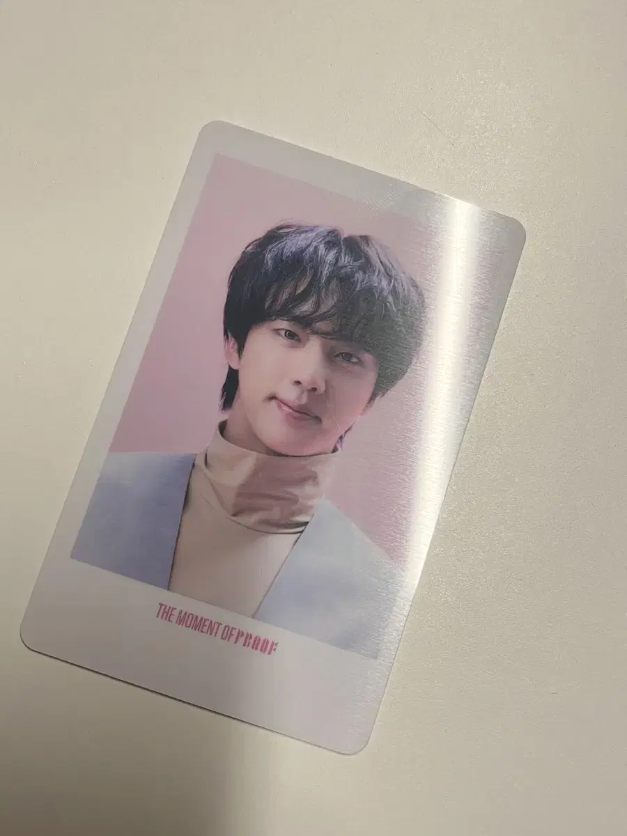 BTS bangtan Seokjin Proof Collector's Edition pre-order benefit Photocard