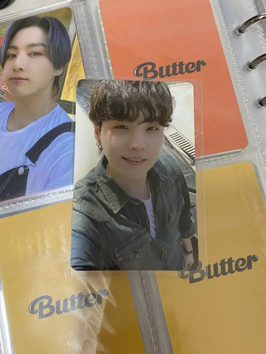 Yoon min yoongi suga weverse shop butter photocard