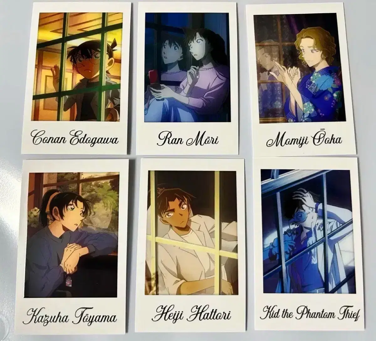 Detective Conan the Barbarian's Windowpane Bromide Set