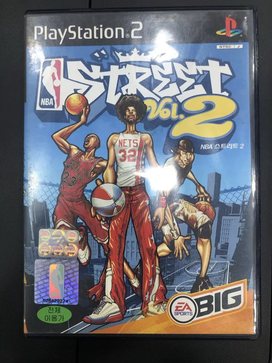 플스2 cd nba스트리트2