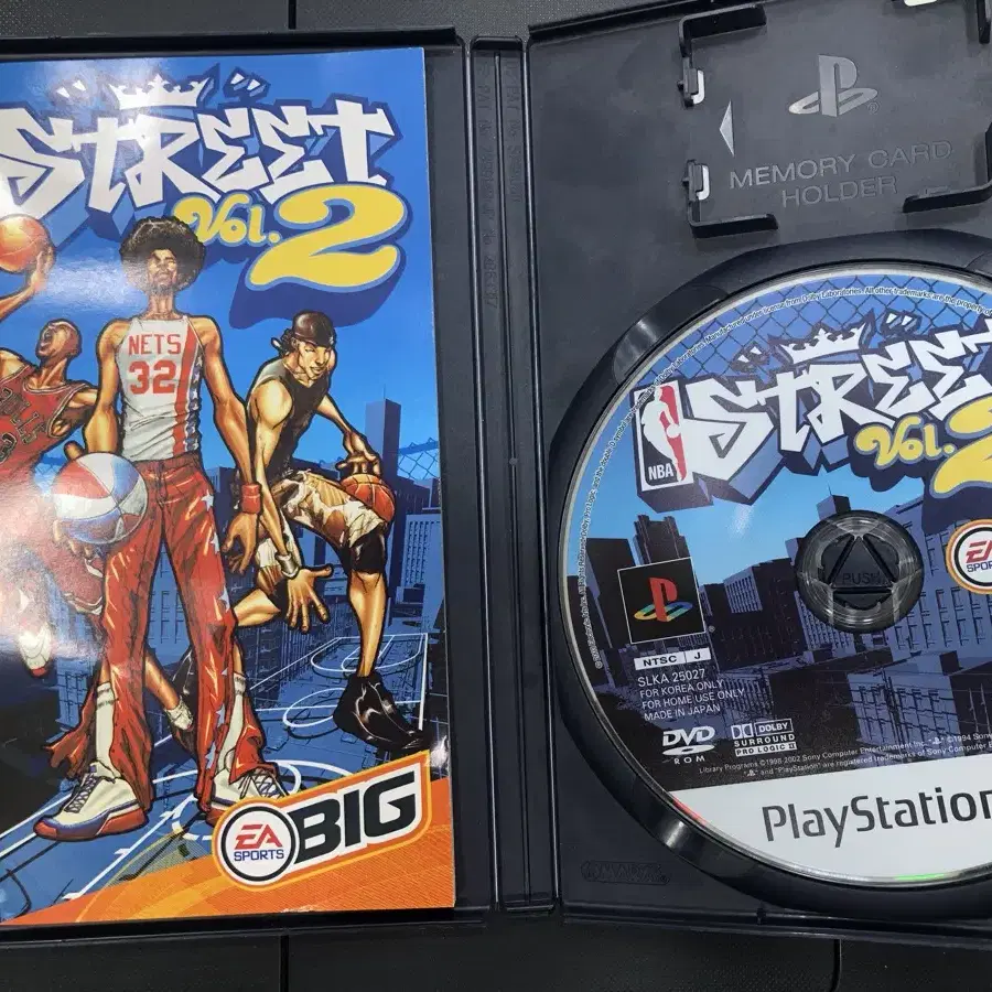 플스2 cd nba스트리트2