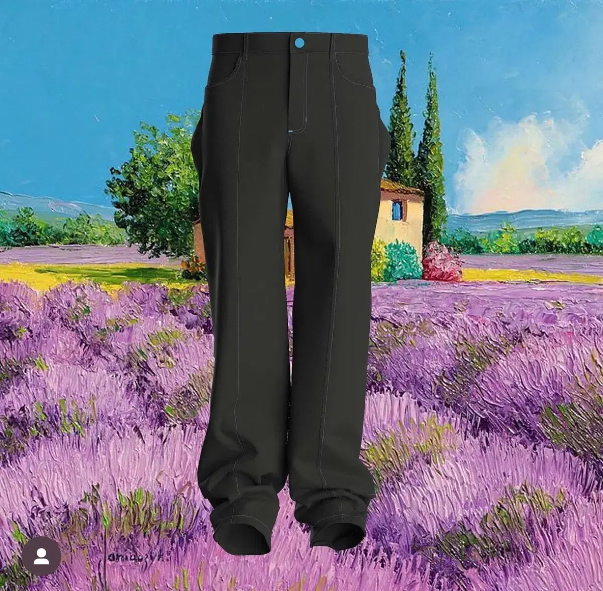 KANOH Pants Black Pants