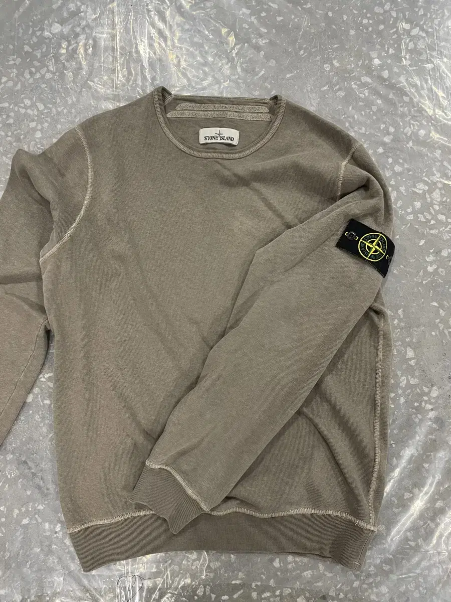 Stone Island Long Sleeve (L/S) Khaki M