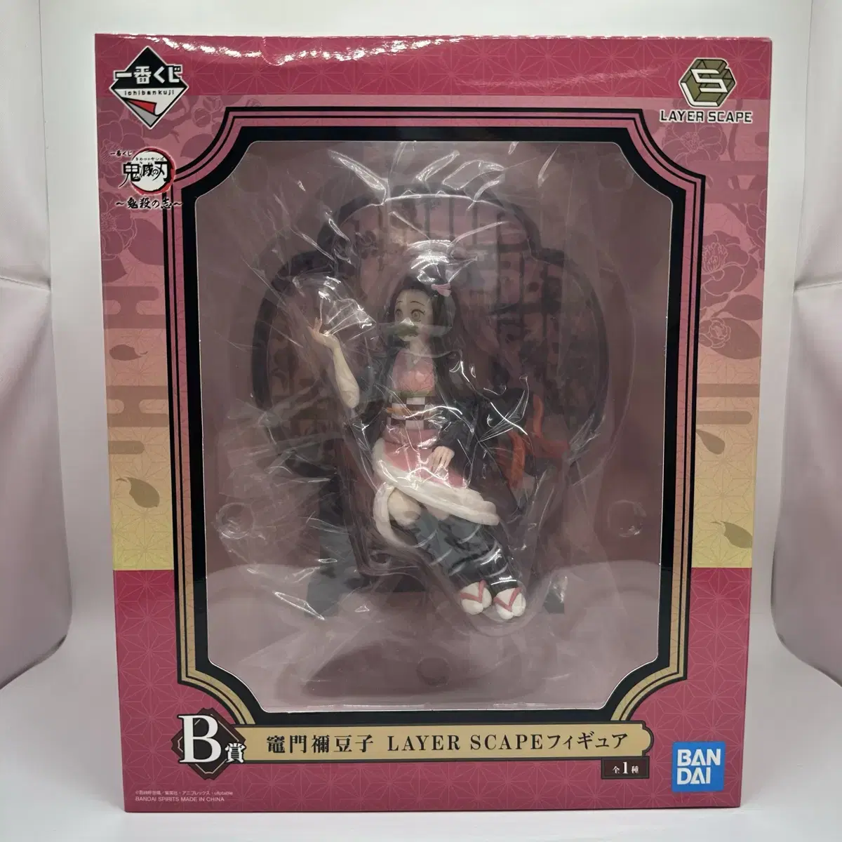 Demon Slayer Kaiser's Sword First Lottery Ichiban Kuji B Statue Folding Screen Nezuko Figure