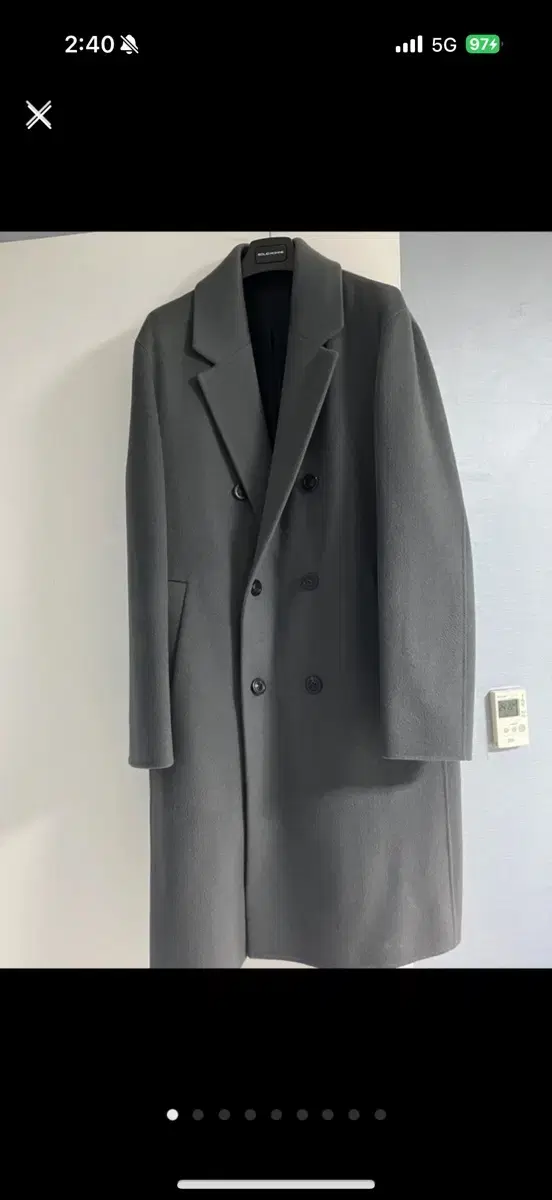 Solid homme coat size 50