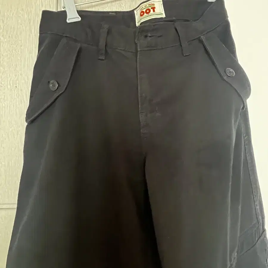 아워캐비넷 black washing cargo pants