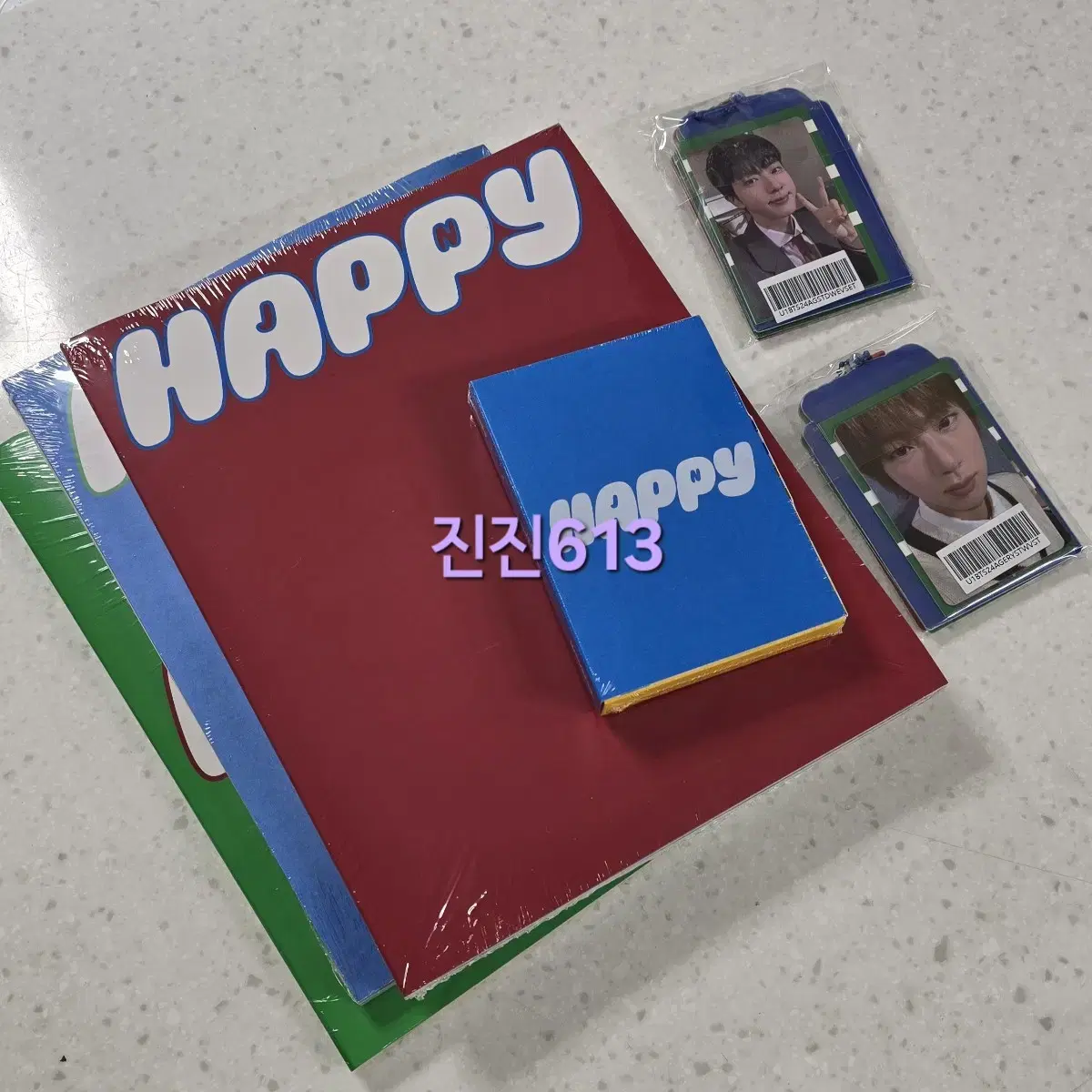 Price reduction) weverse Early Bird Full Set with pre-order benefits - JIN HAPPY