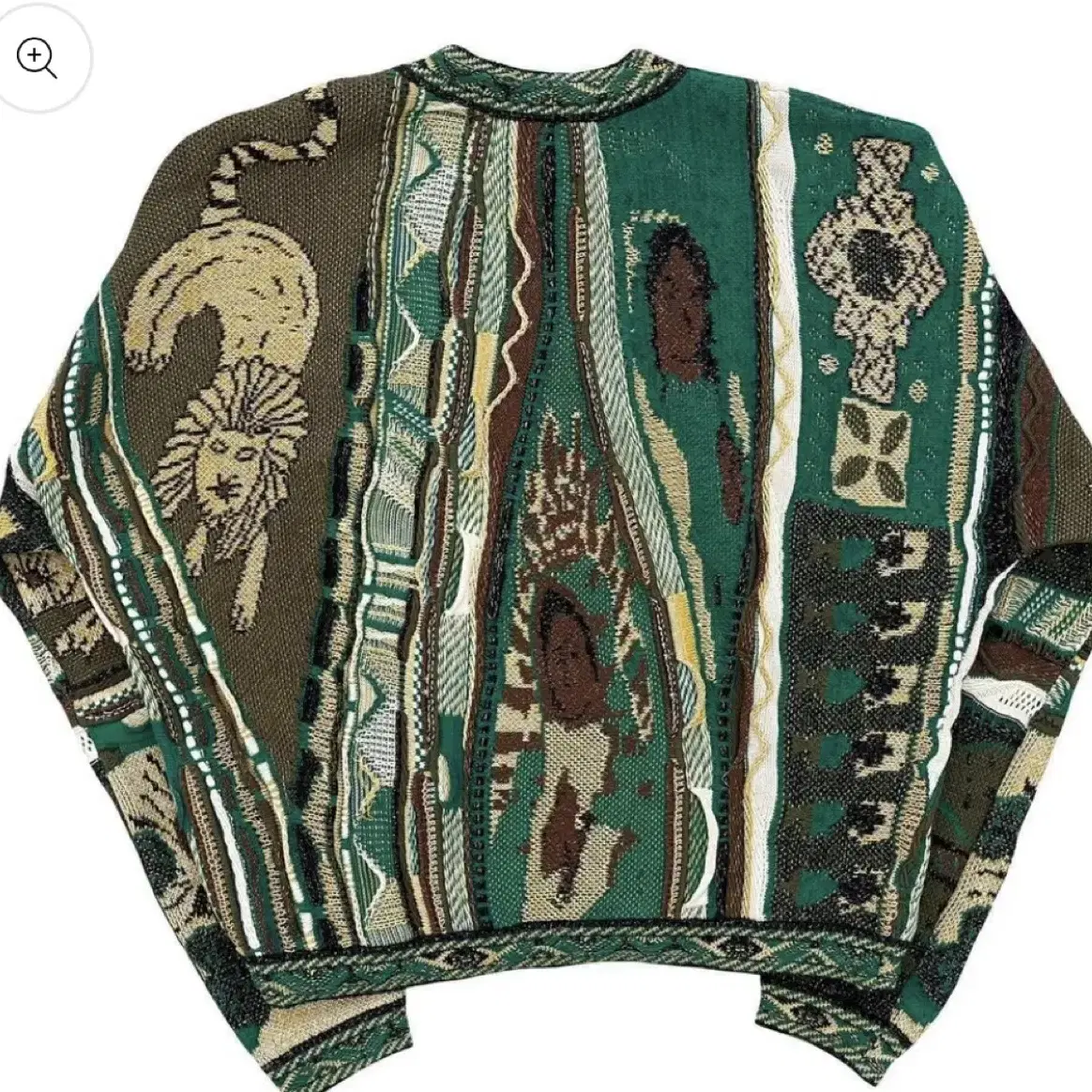 Kapital rasta virgin mary gaudy sweater