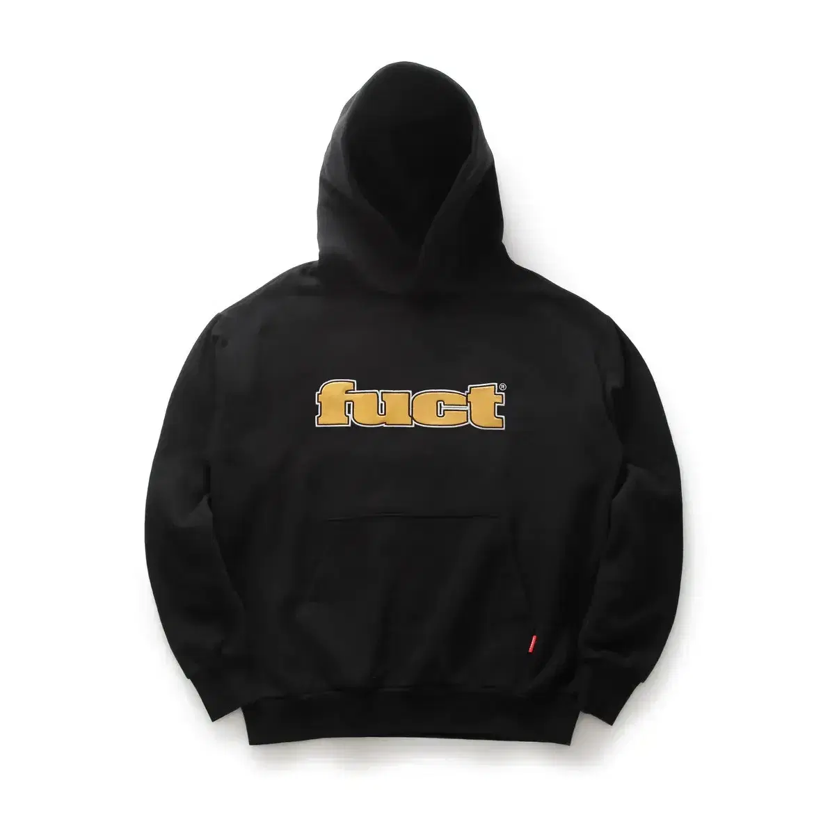 [M] Fuct black satin hoodie