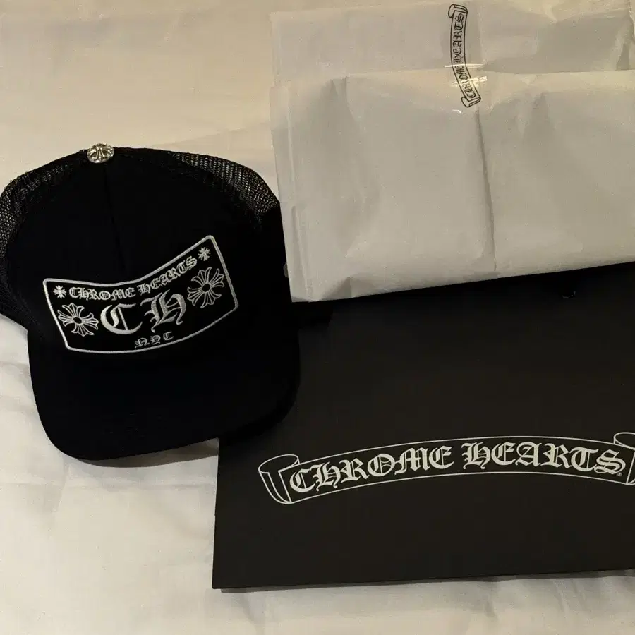 크롬하츠 트러커 캡 뉴욕 chrome hearts trucker 새상품