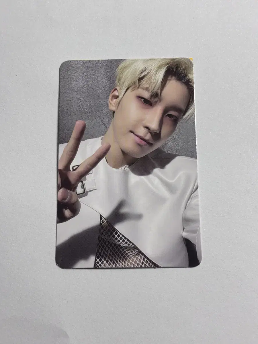 Seventeen jeon wonwoo photocard FACE THE SUN