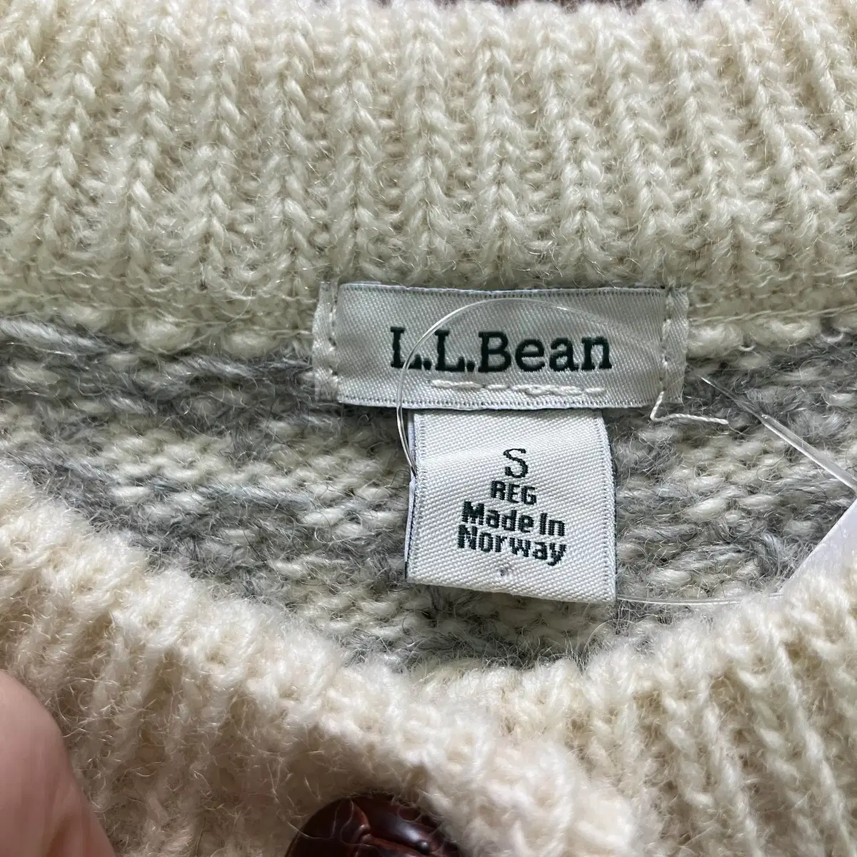 L.L.Bean 엘엘빈 울 니트 가디건