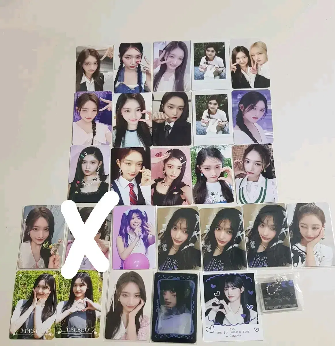 ive ive leeseo photocard in bulk