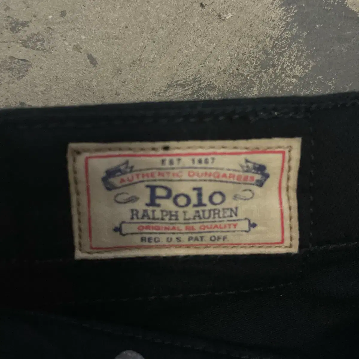 Polo RALPH LAUREN.데님진(여성26,실측M-가능)